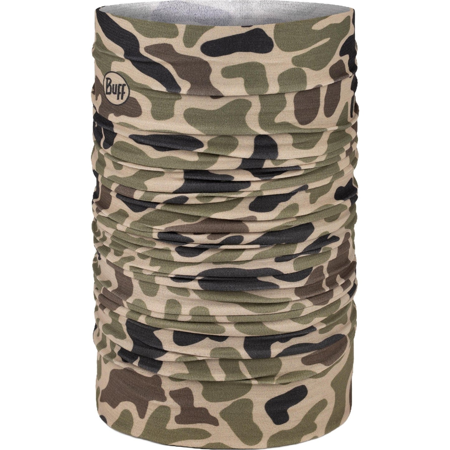 Buff Angler Coolnet Uv® Blax Neck Gaiters - Khaki - OS