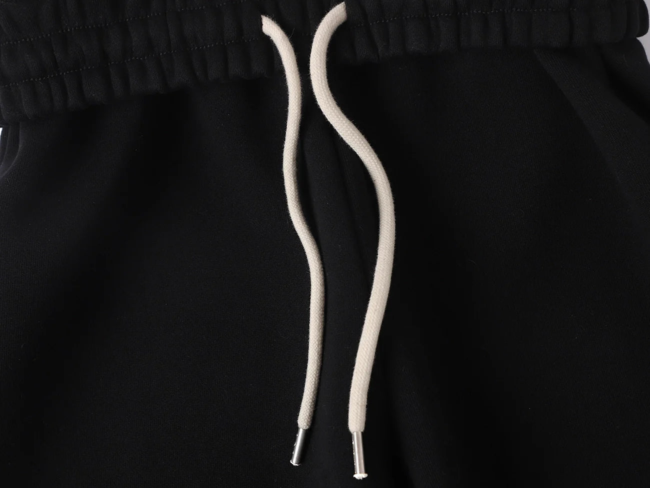 630 GSM LOOSE FIT 'BLACK' PANTS