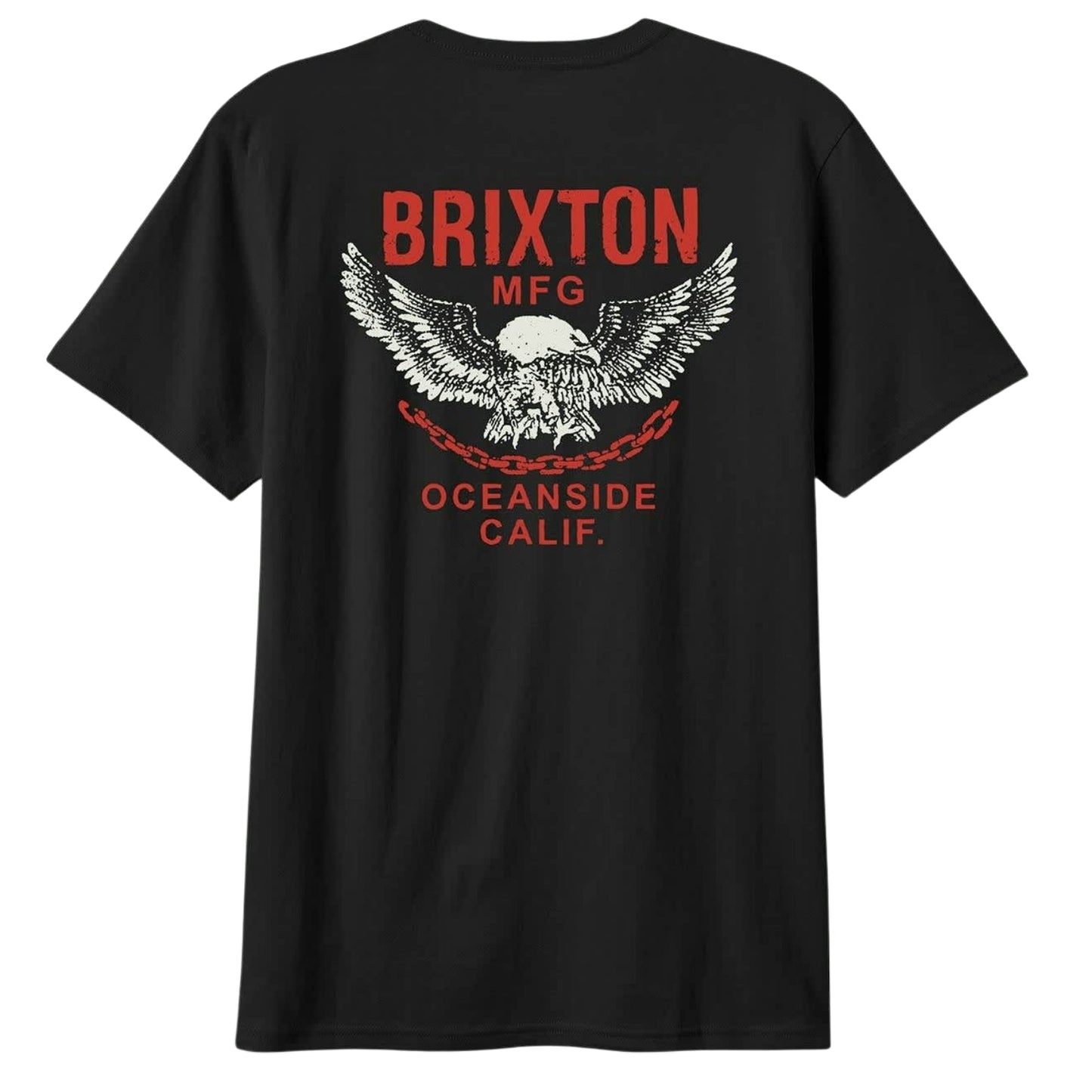 Brixton Mens Waller Vintage Graphic Short Sleeve T-Shirt