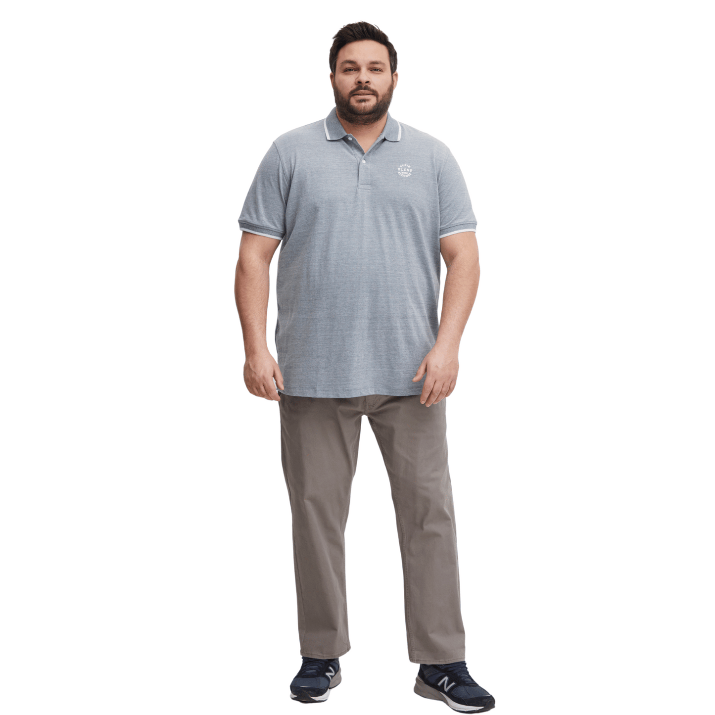 Blend Mens Bhnate Big & Tall Short Sleeve Polo Shirt