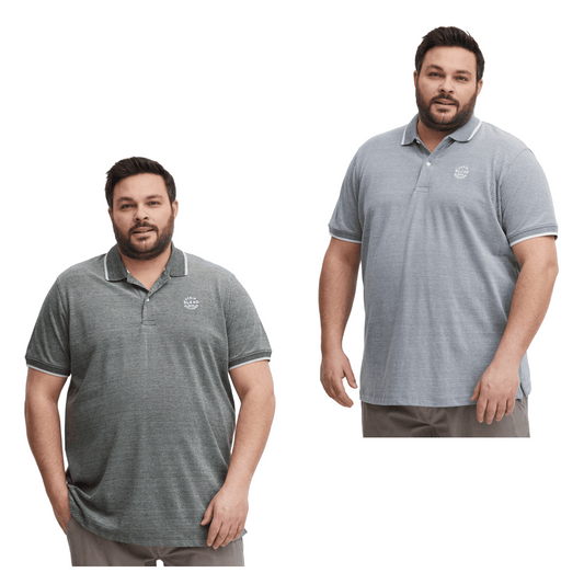Blend Mens Bhnate Big & Tall Short Sleeve Polo Shirt