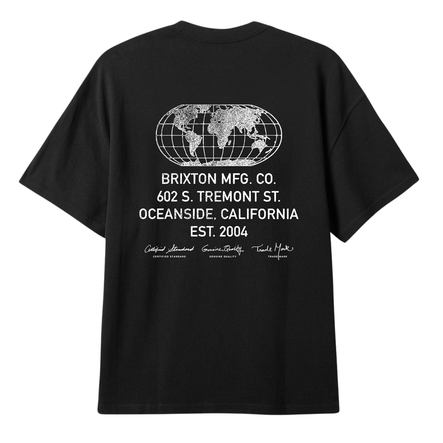 Brixton Mens Union Heavy Weight Short Sleeve T-Shirt