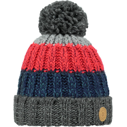 Barts Kids Wilhelm Chunky Cable Knit Bobble Hat