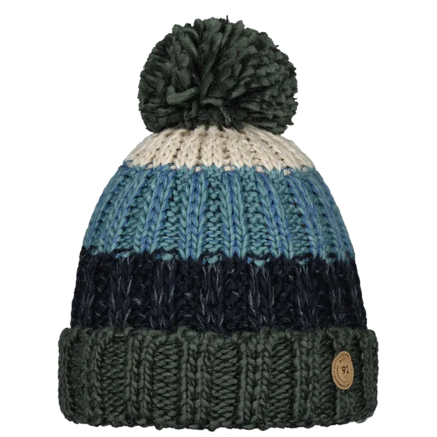 Barts Kids Wilhelm Chunky Cable Knit Bobble Hat