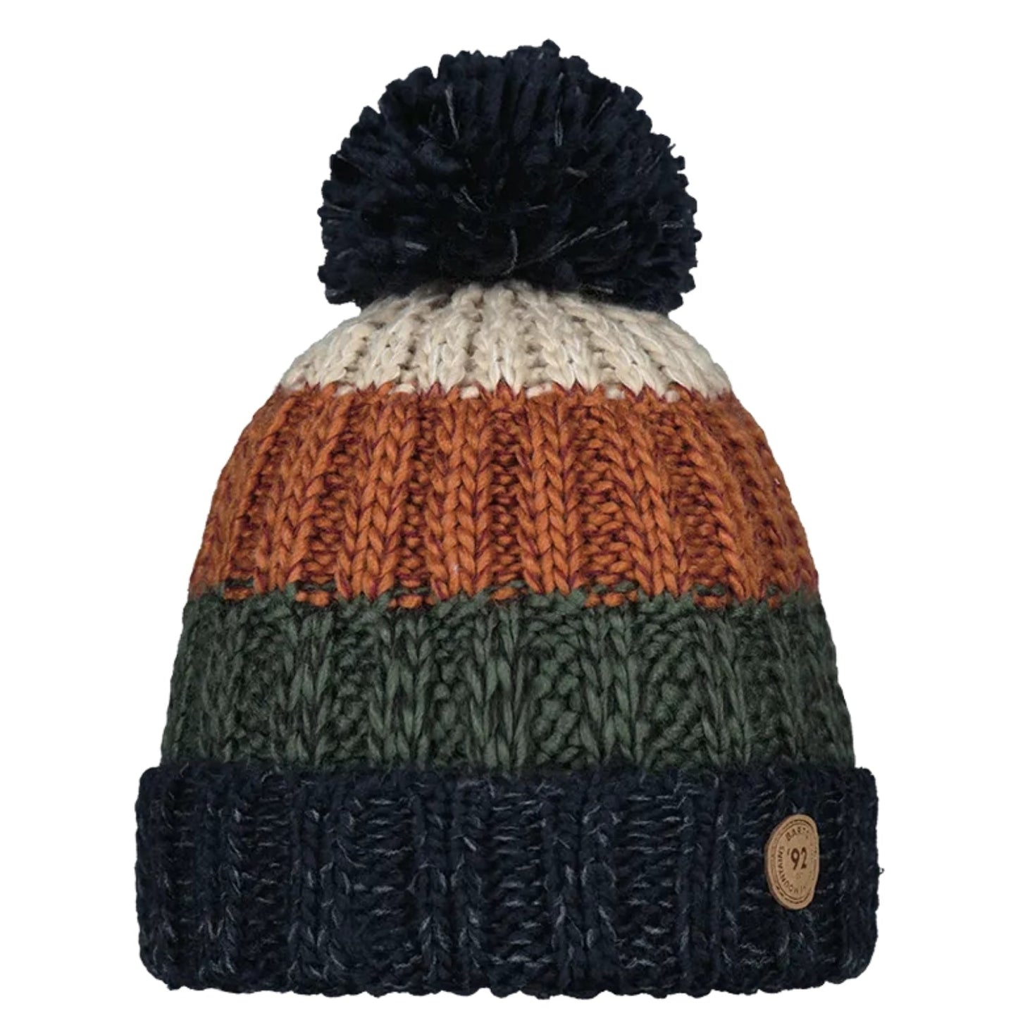 Barts Kids Wilhelm Chunky Cable Knit Bobble Hat