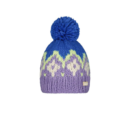 Barts Womens Curley Retro Wool Knitted Bobble Hat