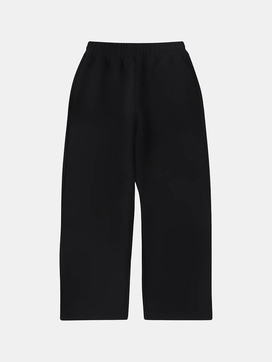 630 GSM LOOSE FIT 'BLACK' PANTS