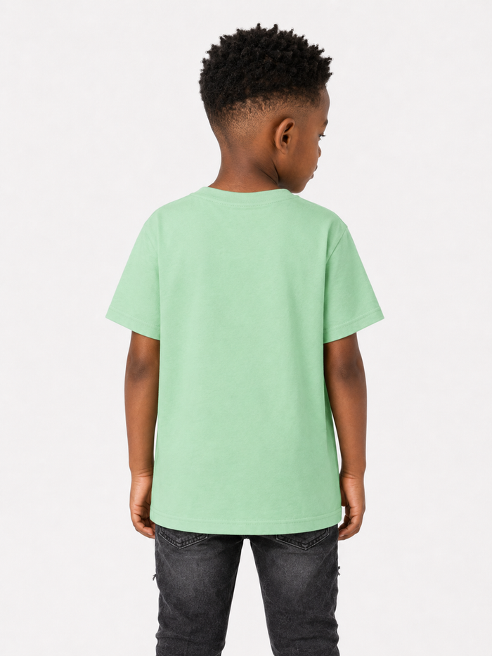 Green 3FORTY Kids 'Freedom' T-Shirt featuring a casual kids' tee design with the brand logo on the front.