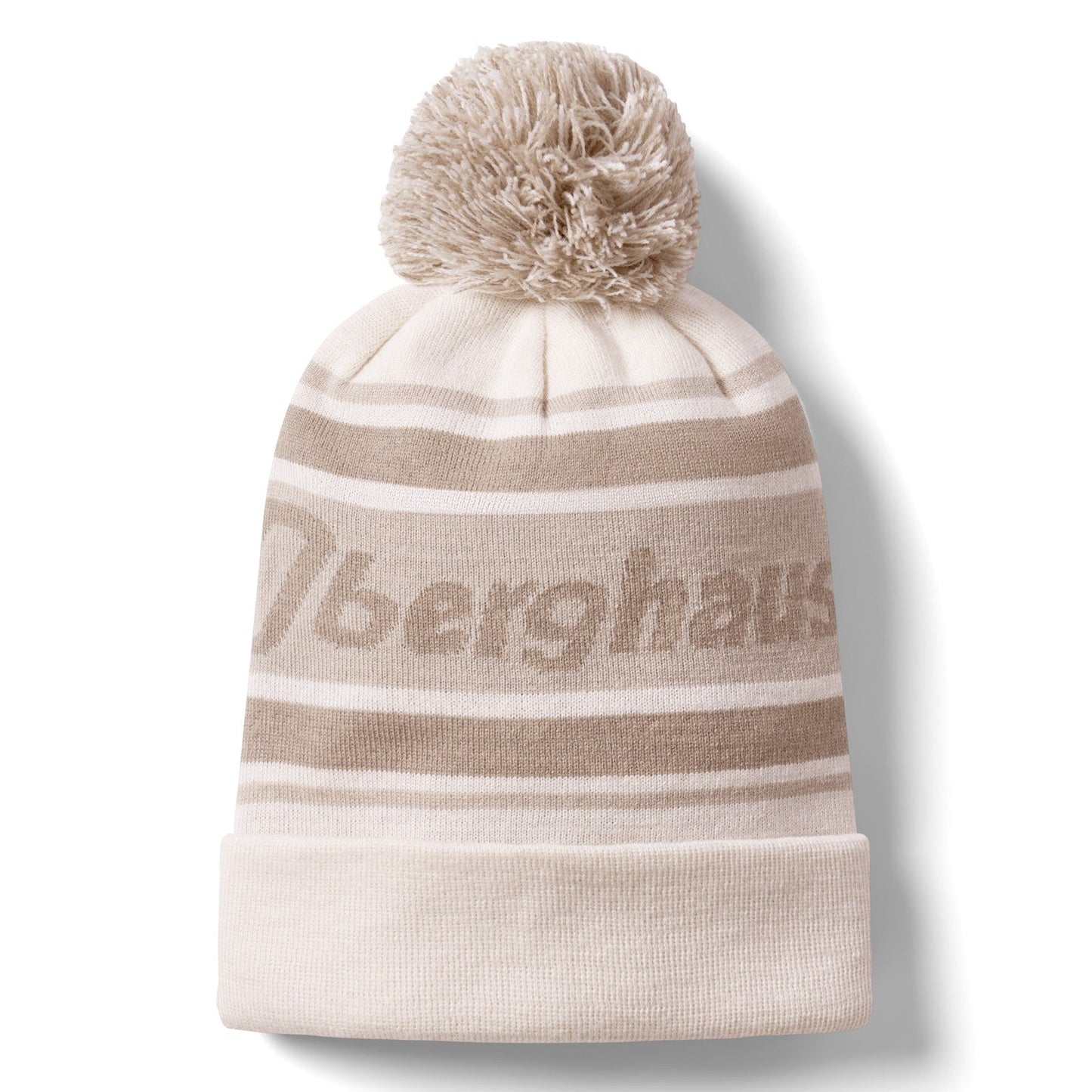 Berghaus Mens Large Logo Rolled Cuff Bobble Hat