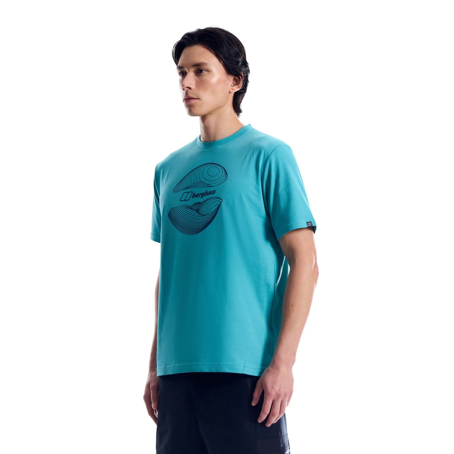 Berghaus Mens Curvature Essential Short Sleeve T-Shirt