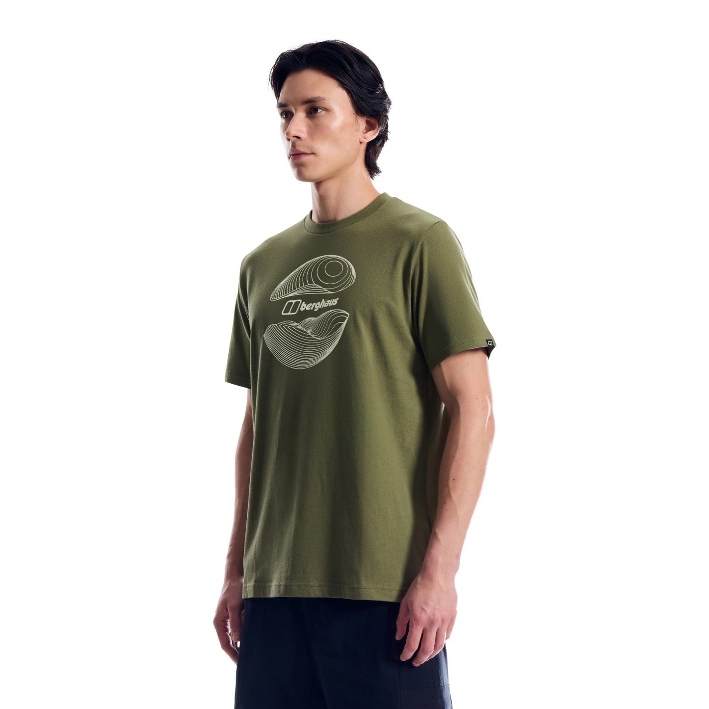 Berghaus Mens Curvature Essential Short Sleeve T-Shirt