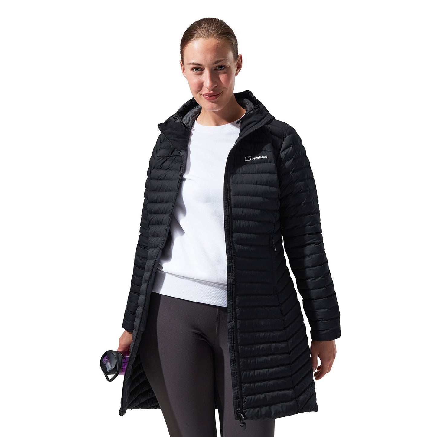 Berghaus Womens Nula Micro Long Padded Hooded Jacket