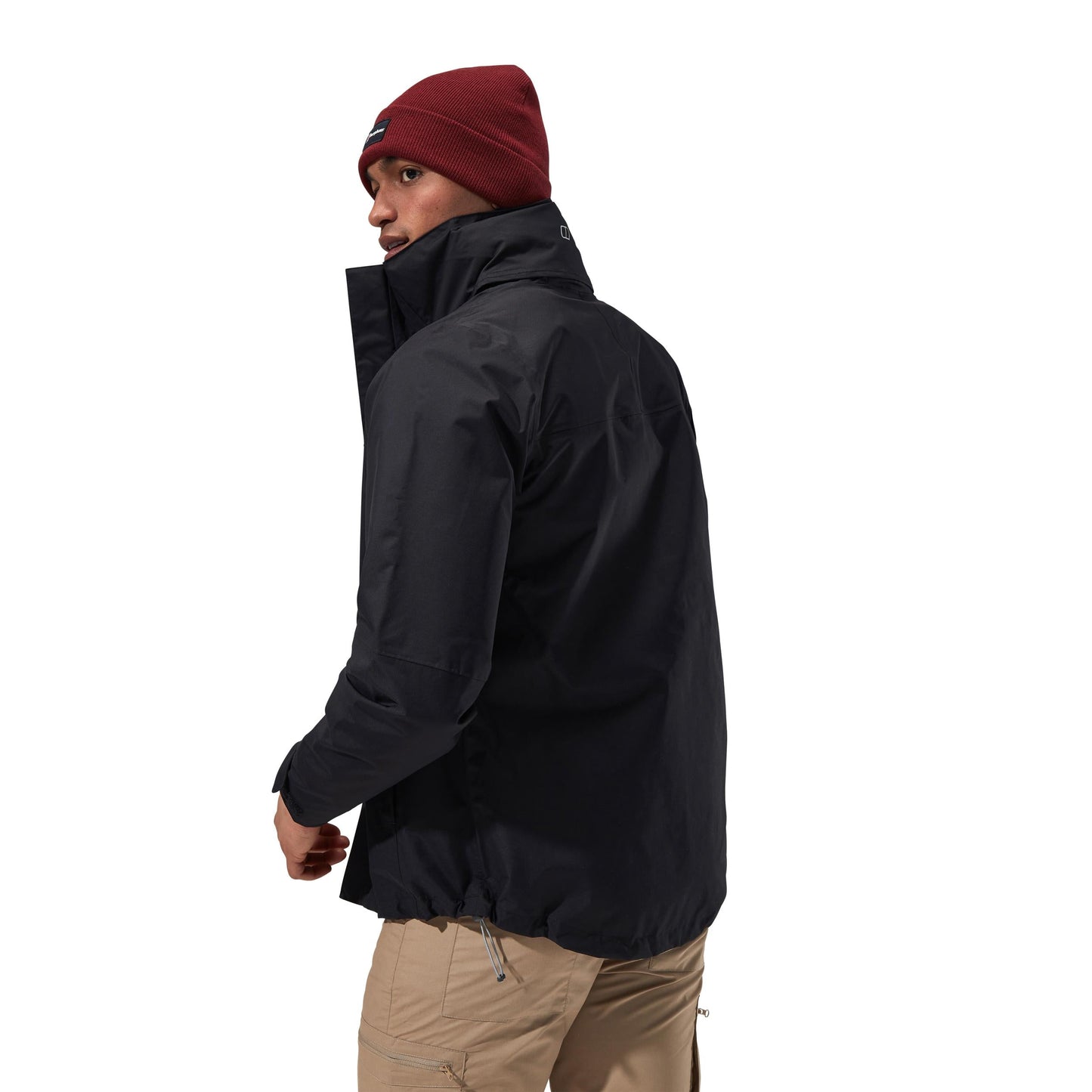Berghaus Mens RG Alpha 2.0 Waterproof Jacket - Black - XL