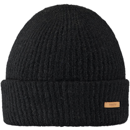 Barts Womens Witzia Stretchy Ribbed Knit Knitted Beanie Hat