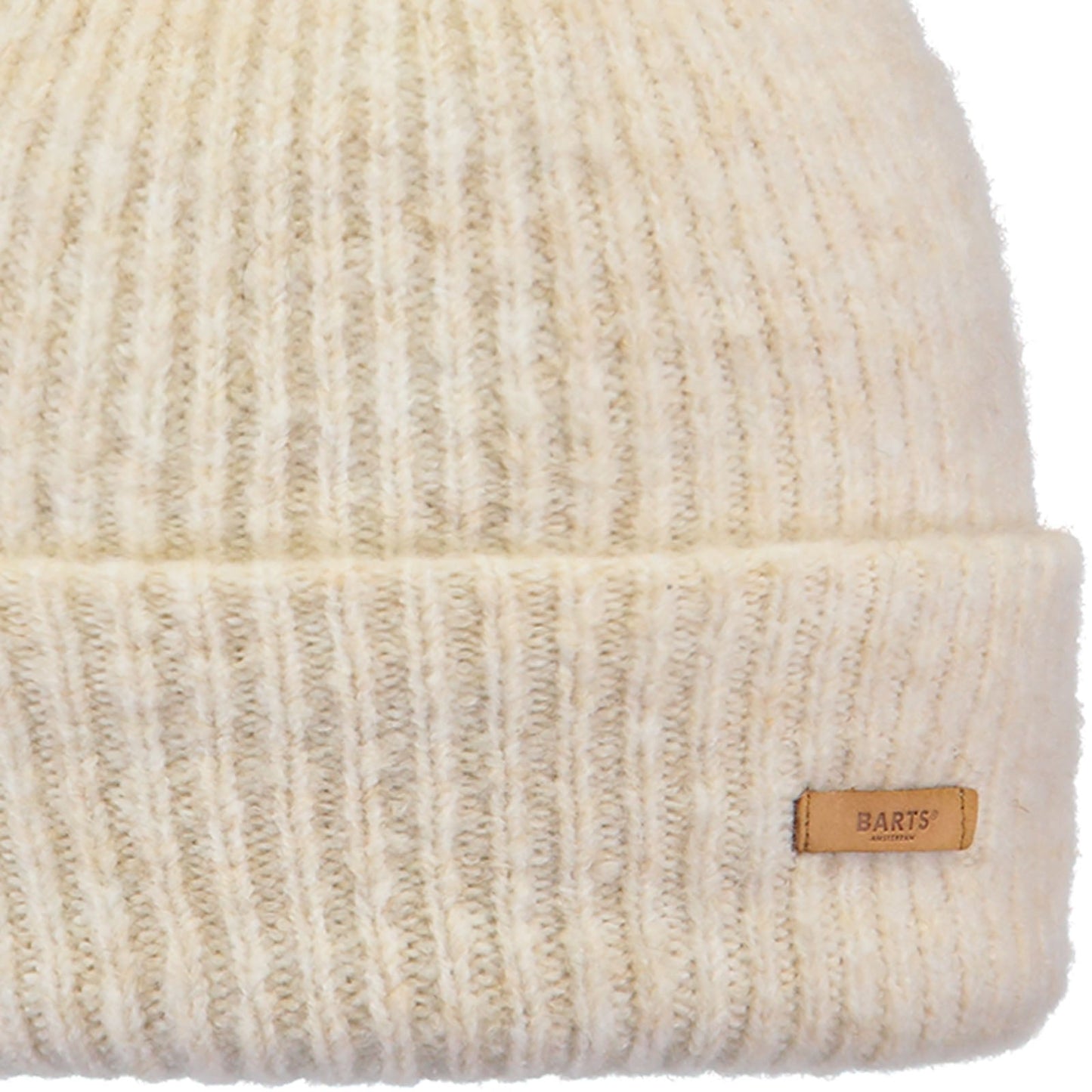 Barts Womens Witzia Stretchy Ribbed Knit Knitted Beanie Hat