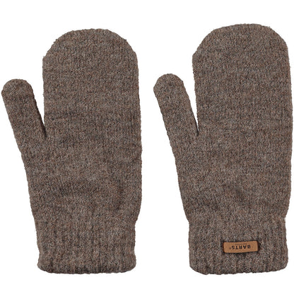 Barts Womens Witzia Comfy Knitted Fleece Lines Mittens
