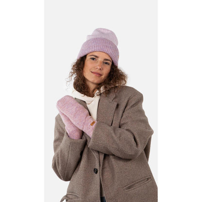 Barts Womens Witzia Comfy Knitted Fleece Lines Mittens