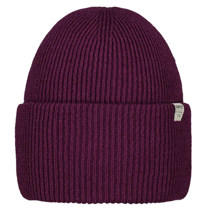 Barts Haveno High Cuffed Ribbed Knit Stretchy Beanie Hat