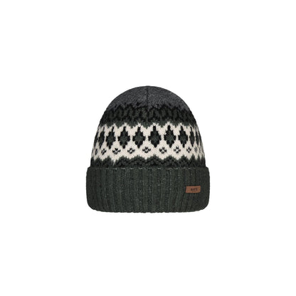 Barts Mens Gregoris Cuffed Knitted Fleeceband Beanie