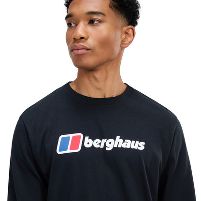 Berghaus Mens Big Logo Long Sleeve T-Shirt