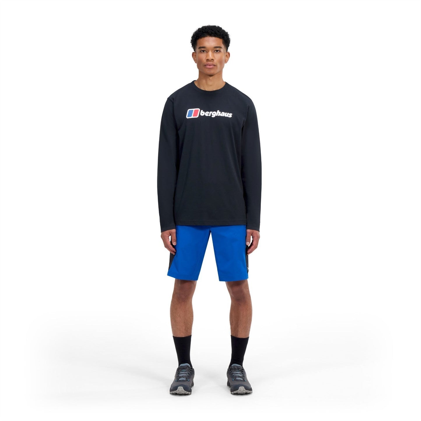 Berghaus Mens Big Logo Long Sleeve T-Shirt
