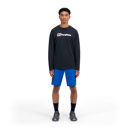 Berghaus Mens Big Logo Long Sleeve T-Shirt