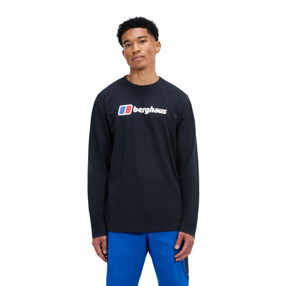 Berghaus Mens Big Logo Long Sleeve T-Shirt