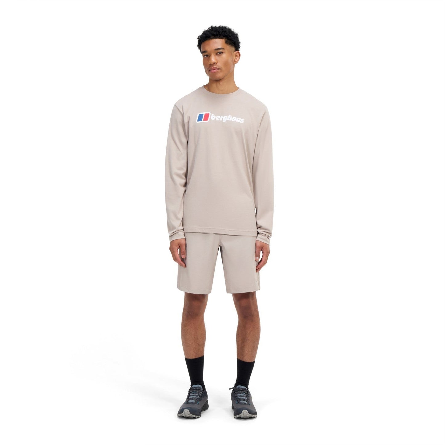 Berghaus Mens Big Logo Long Sleeve T-Shirt