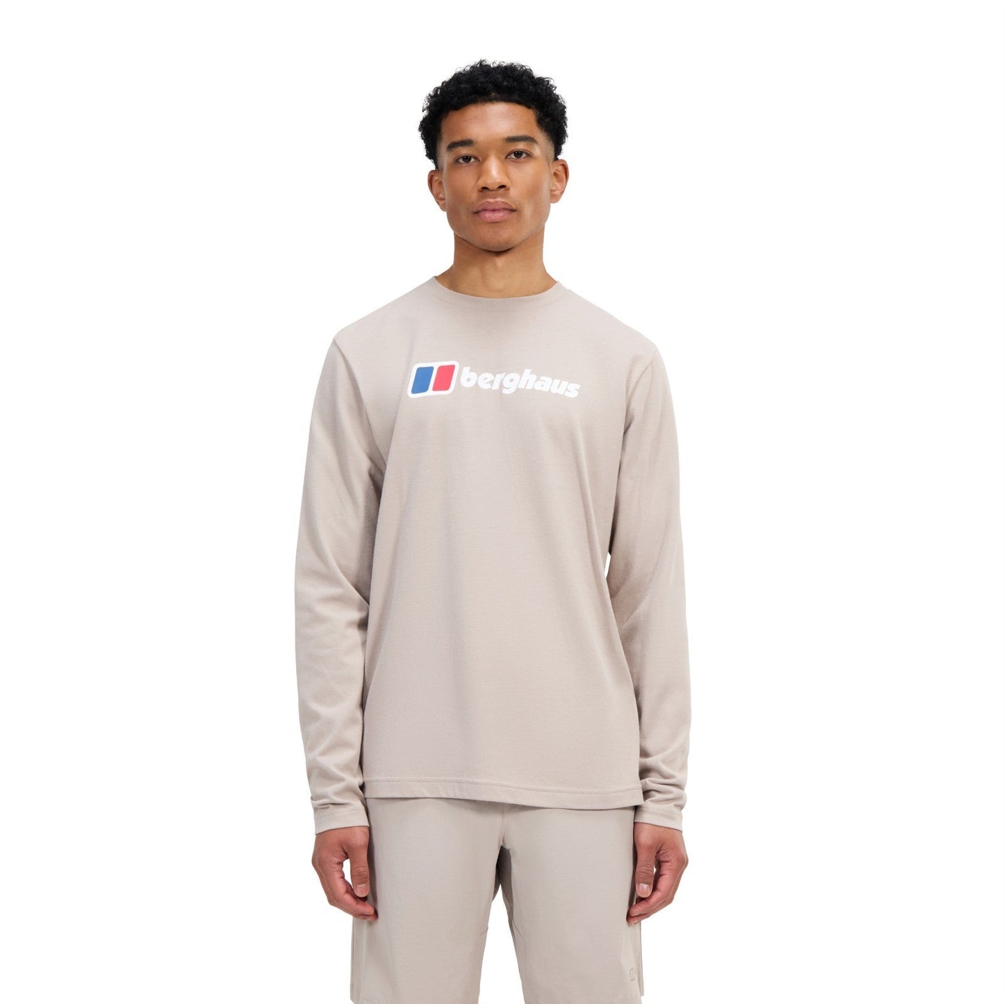 Berghaus Mens Big Logo Long Sleeve T-Shirt