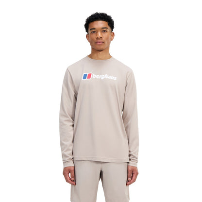 Berghaus Mens Big Logo Long Sleeve T-Shirt
