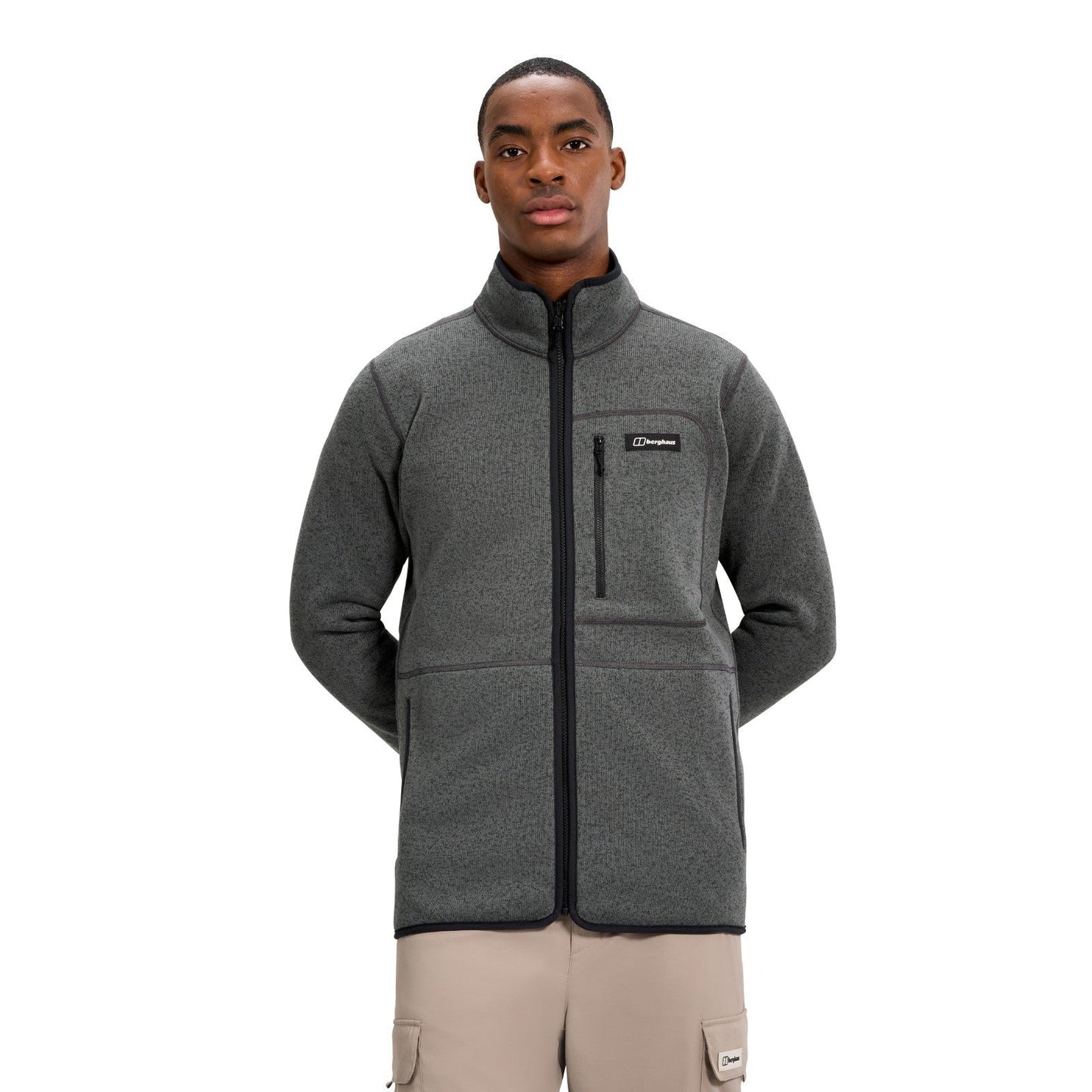 Berghaus Mens Asterby Interactive Full Zip Fleece