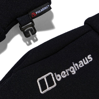 Berghaus Adults Polartec Interact Touch Screen Gloves - Black