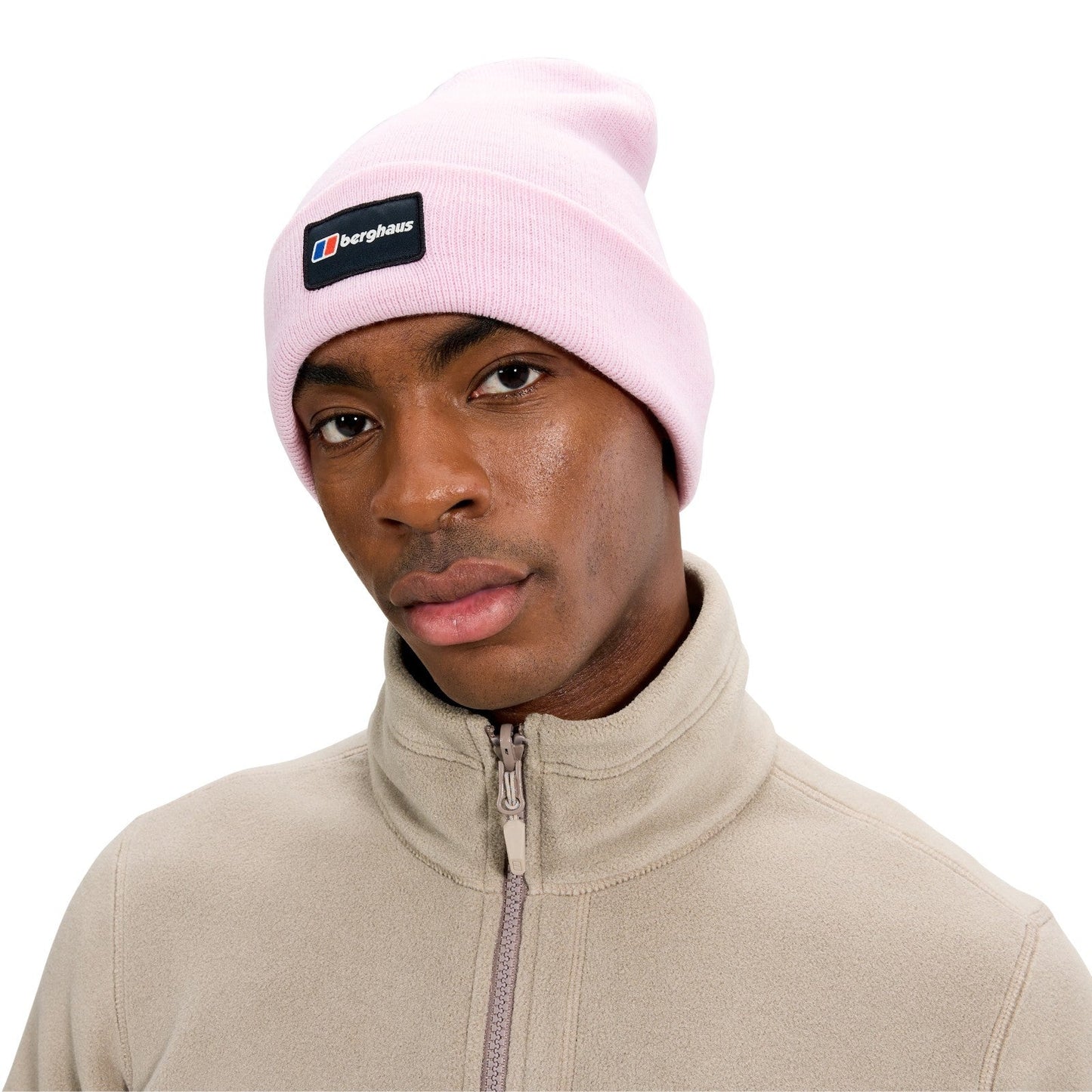 Berghaus Adults Logo Recognition Rolled Cuff Beanie Hat