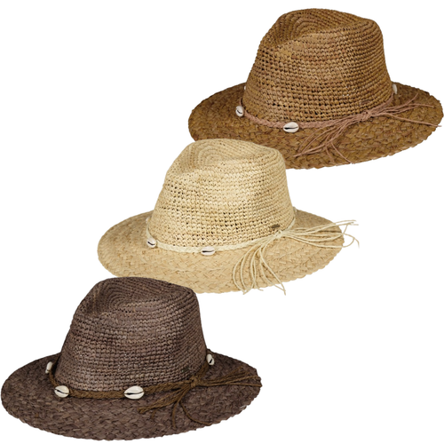 Barts Womens Alora Fedora Straw Hat