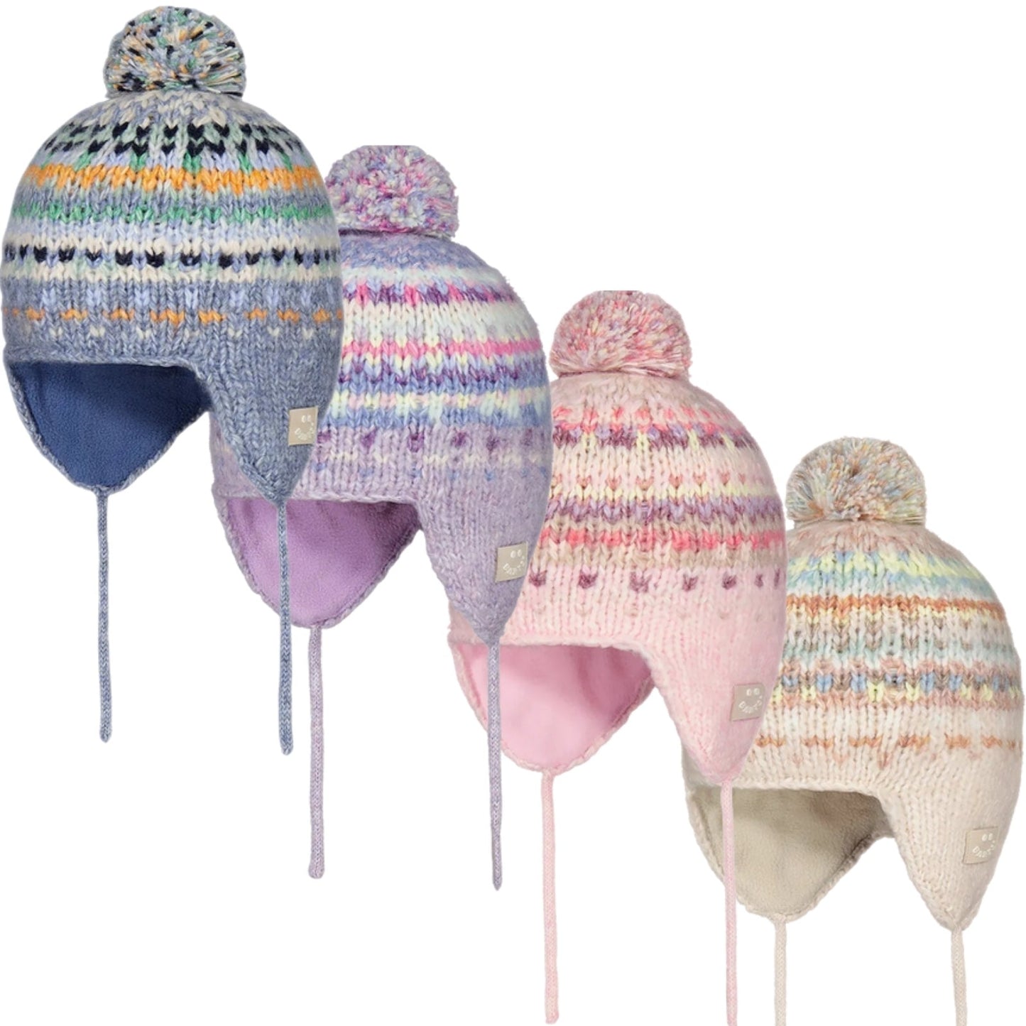 Barts Kids Mitala Ear Flaps Bobble Hat