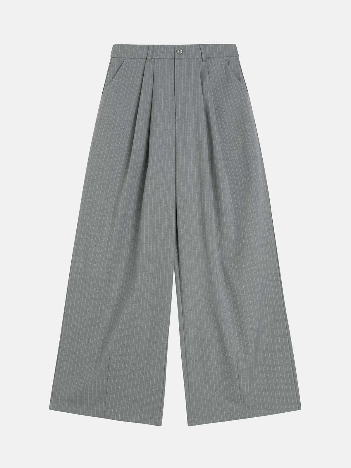 300 GSM BAGGY FIT STRIPED PLEATED 'GARY' PANTS