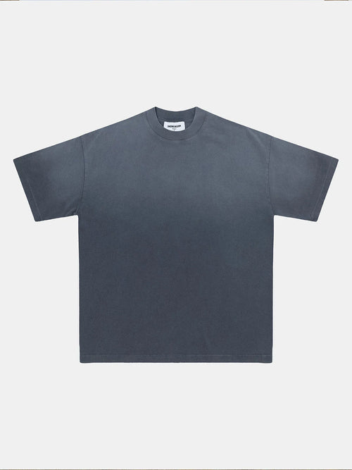 250 GSM LOOSE FIT ' WASHED DARK GRAY' T-SHIRT