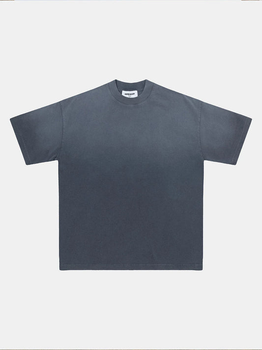 250 GSM LOOSE FIT ' WASHED DARK GRAY' T-SHIRT