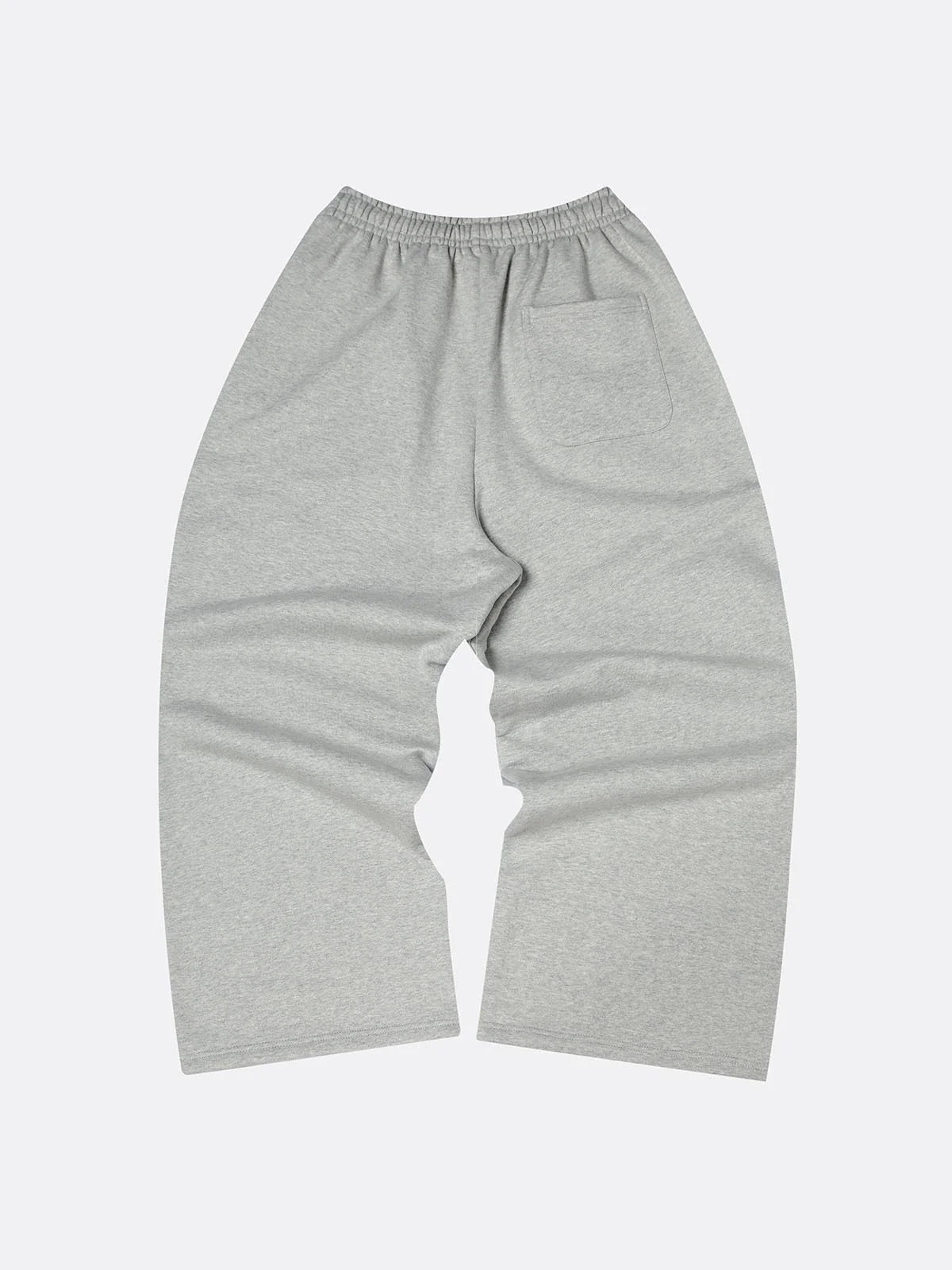 600 GSM BAGGY FIT 'FLOWER GRAY' PANTS