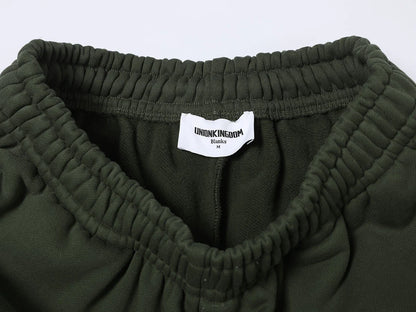 600 GSM BAGGY FIT 'OLIVE' PANTS
