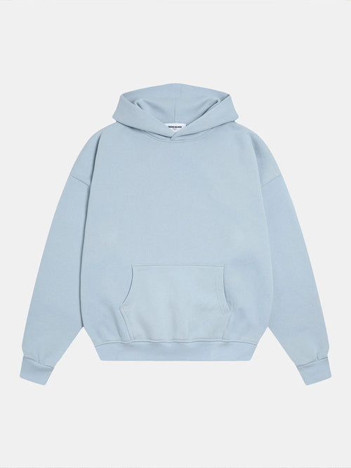 520 GSM BOXY CROPPED FIT 'LIGHT BLUE' HOODIE