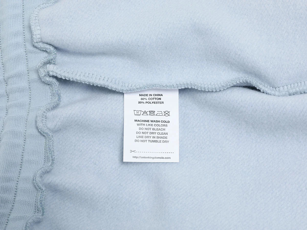 520 GSM COZY BAGGY 'LIGHT BULE' JOGGER