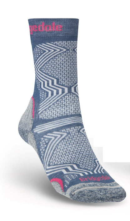 Bridgedale Womens Hike Ultralight T2 Coolmax Performance Boot Socks