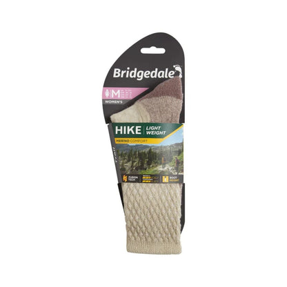 Bridgedale Womens Hike Lightweight Merino Comfort Boot  Socks