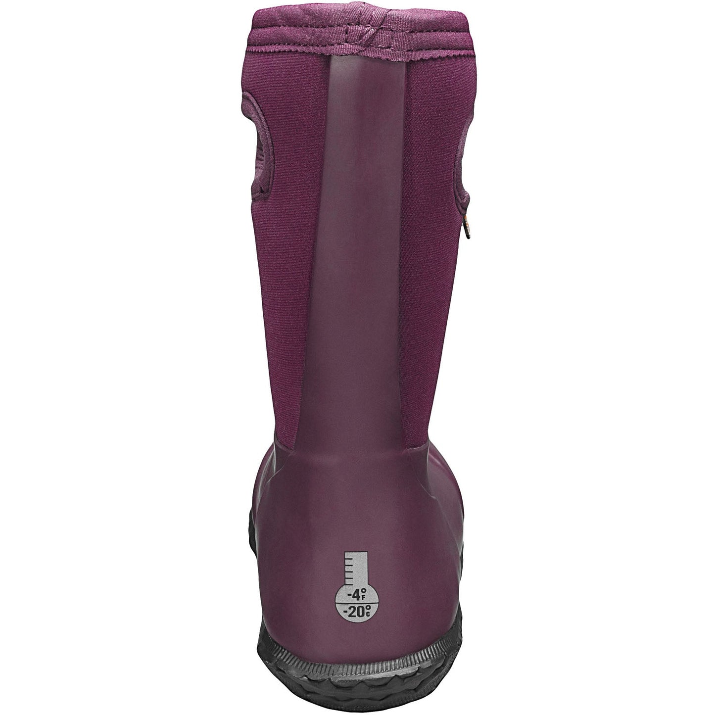 BOGS Kids York Solid Waterproof Wellington Boots - Plum