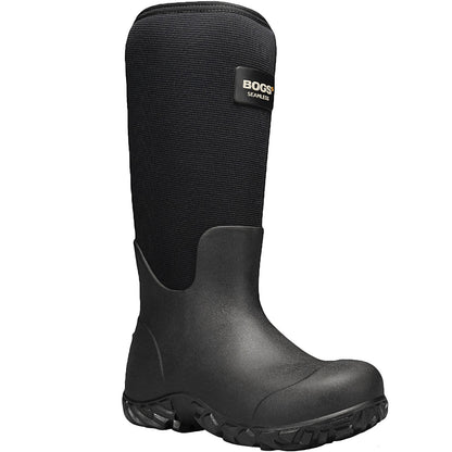 BOGS Mens Workman Tall Insulated Waterproof Wellies - Black
