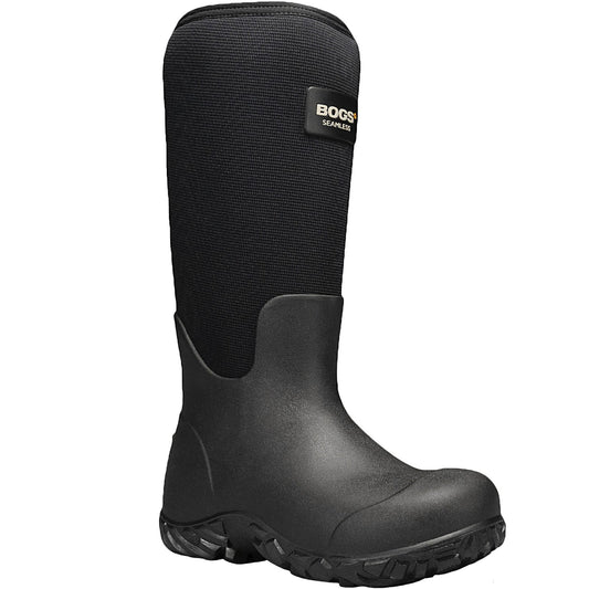 BOGS Mens Workman Tall Insulated Waterproof Wellies - Black