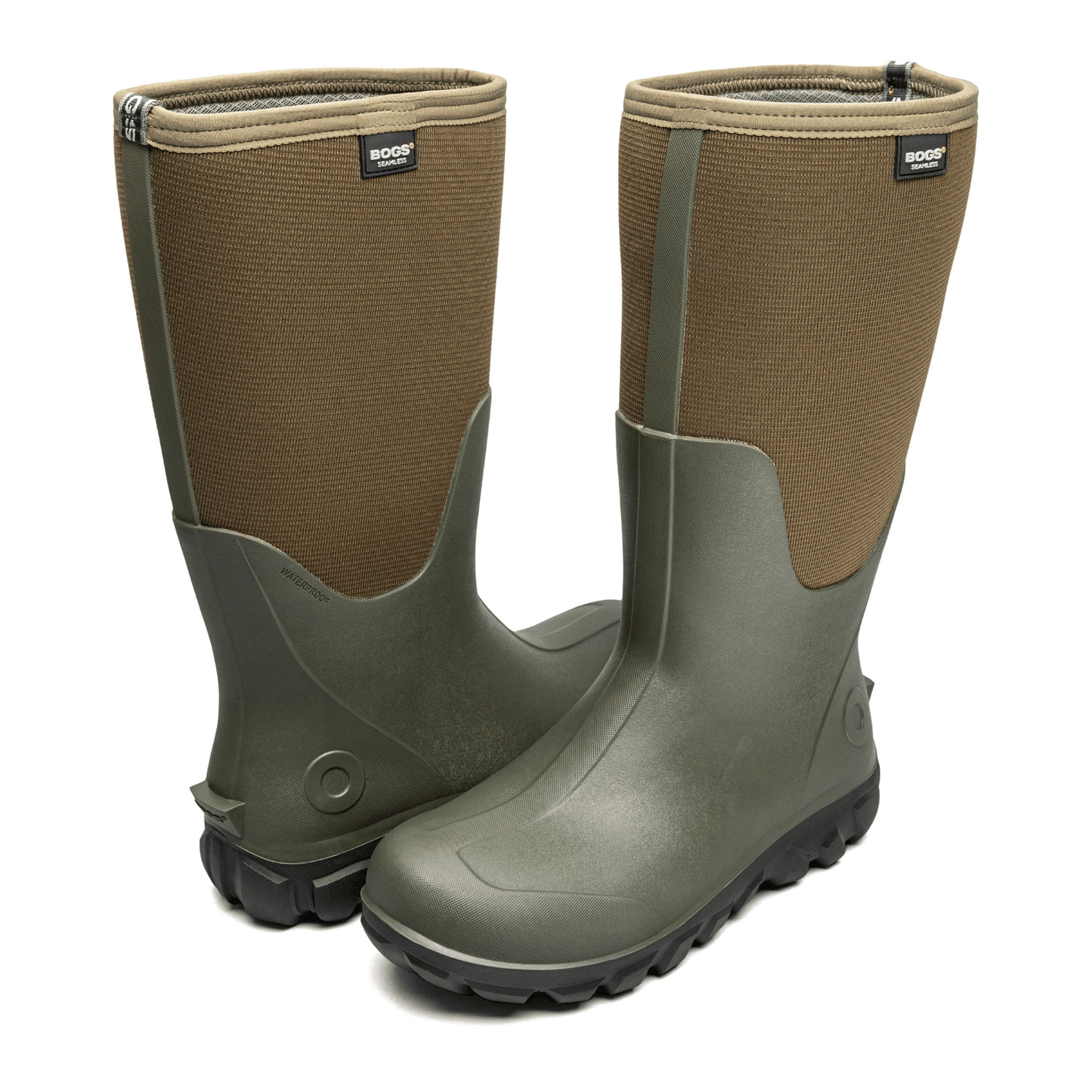 BOGS Mens Classic Seamless Tall Waterproof Wellies