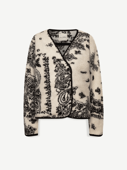 Ecru and Black Kyara Jacket