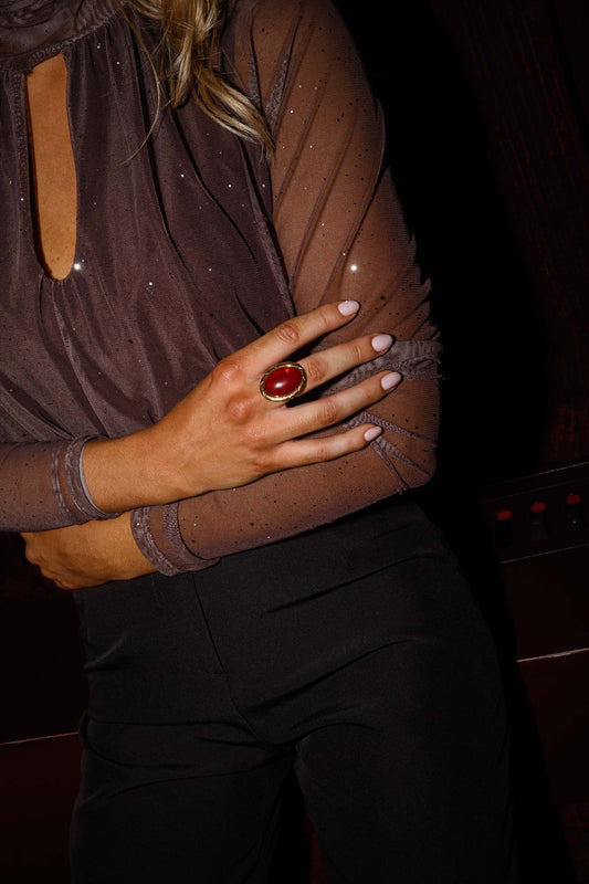 Golden Bastin Ring